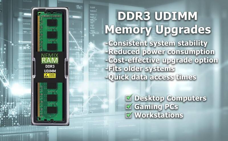 Memória NEMIX RAM 16GB (2x8GB) DDR3 1600MHz PC3-12800 - Memória